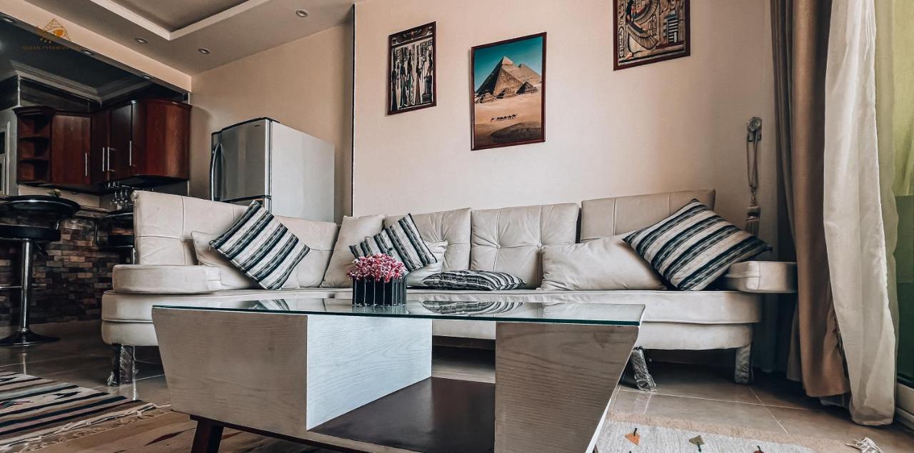 Queen Pyramids View Apartment Káhira Exteriér fotografie